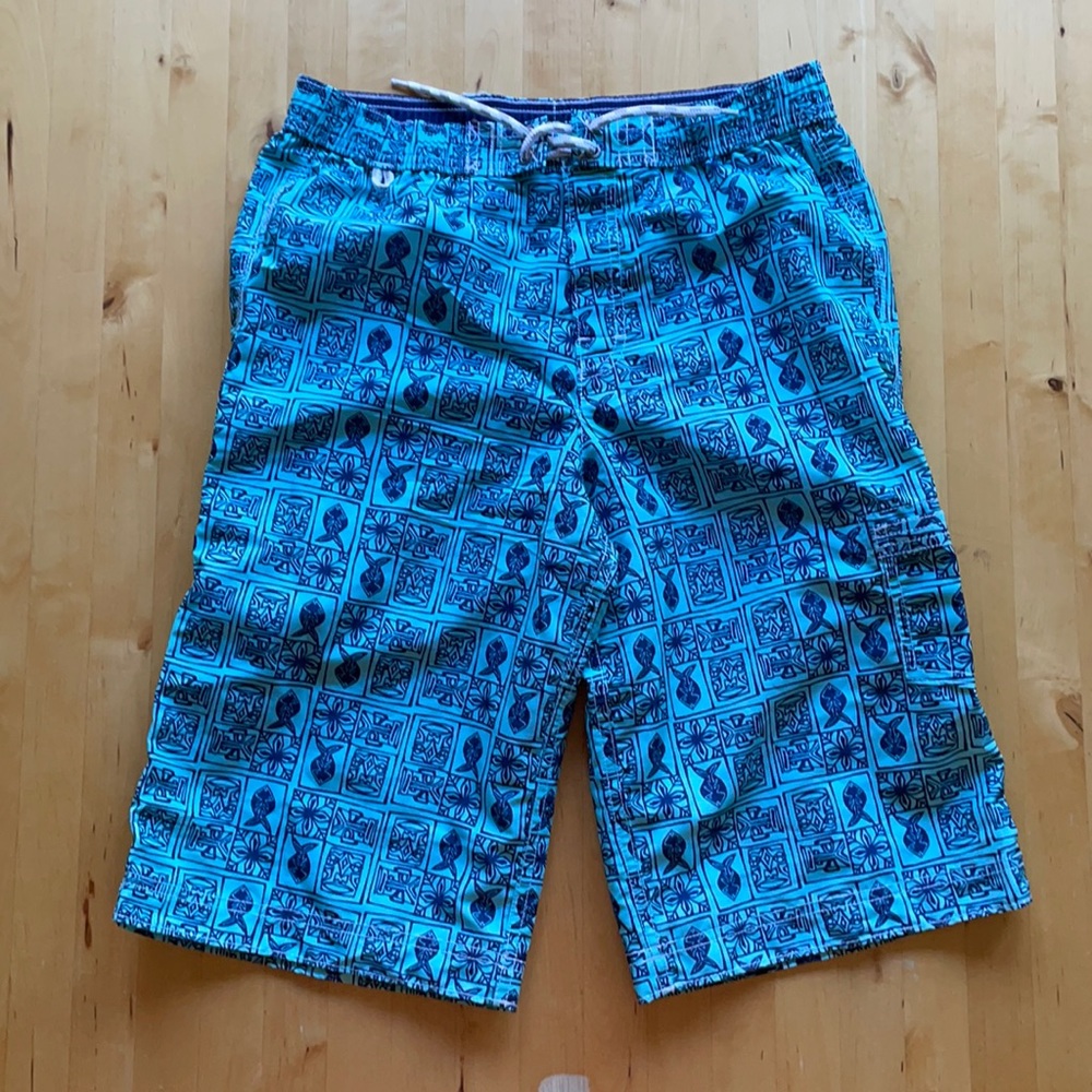 Boys Lands’End Swim Trunks